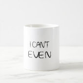 私はコーヒー・マグできません コーヒーマグカップ (中央)