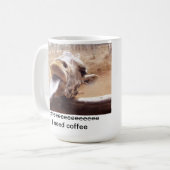 私はコーヒー・マグを必要とします コーヒーマグカップ (正面左)