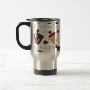 私はコーヒー・マグを愛します トラベルマグ