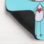 私はコーヒーmousepadよりもっと愛します マウスパッド (コーナー)