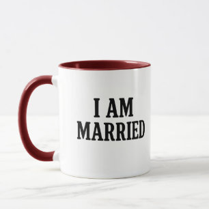 私はコーヒ結婚したーおもしろいマグ – カップルのためのギフト マグカップ