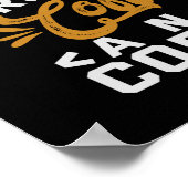 私はコーヒ走ーとコーディングのプおもしろいログラマー生活に関する ポスター (角)