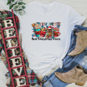 私はコーヒ走ーのクリスマス応援ティーに Tシャツ