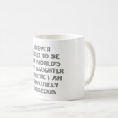 私はコーヒ頼ーマグを嫌う コーヒーマグカップ (正面右)