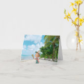 私はコーンを叫ぶ カード (黄色い花)