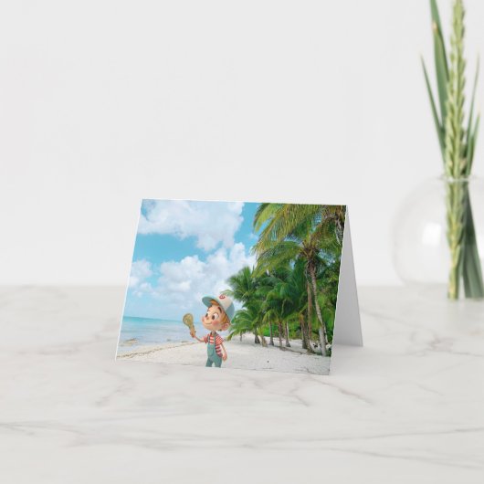 私はコーンを叫ぶ カード (正面)