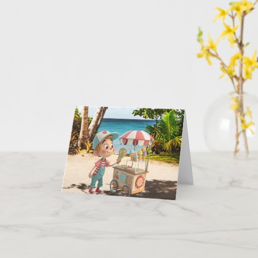 私はコーンを叫ぶ カード (黄色い花)