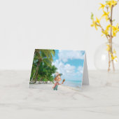 私はコーンを叫ぶ カード (黄色い花)