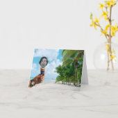 私はコーンを叫ぶ カード (黄色い花)