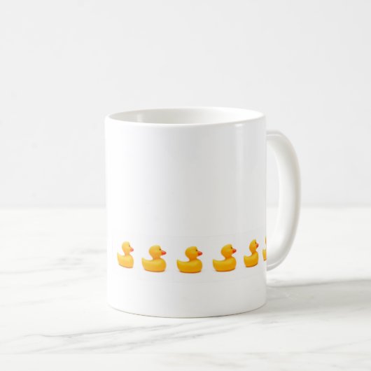 私はコー得ヒマグをダックした コーヒーマグカップ (正面右)