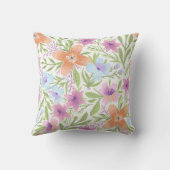 私はコー走ヒとイエスを飲んでいる クッション (裏面)