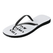 私はコー走ヒとイエスを飲んでいる ビーチサンダル (アングル)