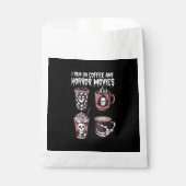 私はコー走ヒーとホラー映画の怖いハロウィーンを楽しむ フェイバーバッグ (正面)