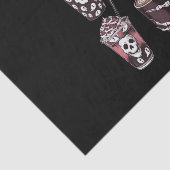 私はコー走ヒーとホラー映画の怖いハロウィーンを楽しむ 薄葉紙 (詳細)