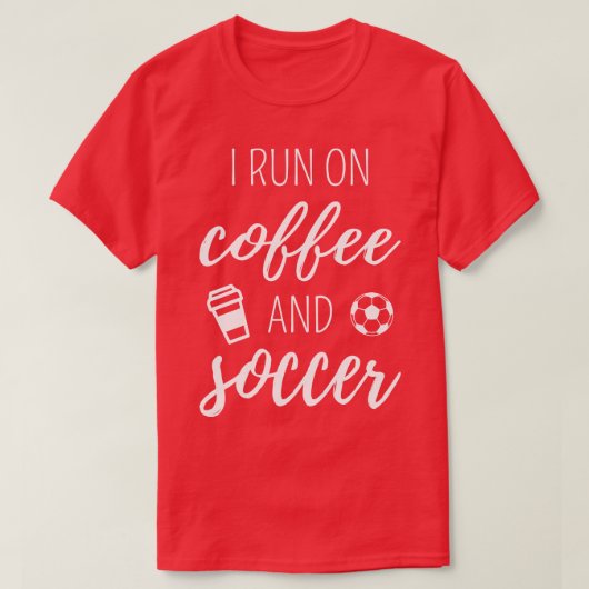 私はコ走ーヒーを飲んで Tシャツ (デザイン正面)