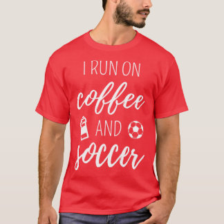 私はコ走ーヒーを飲んで Tシャツ