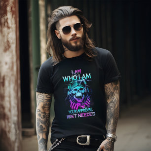 私はゴシック様式の骨格だ Tシャツ