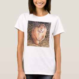 私はゴッファー女子ベーシックなタンクティー Tシャツ