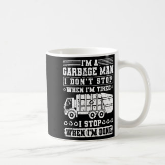 私はゴミ人間です 疲れていても止まりません ゴミ コーヒーマグカップ