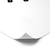 私はゴミ箱をおもしろい臭くしている ポスター (角)