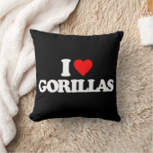 私はゴリラを愛します クッション (ブランケット)