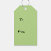 私はゴルフが大好き ギフトタグ (裏面)