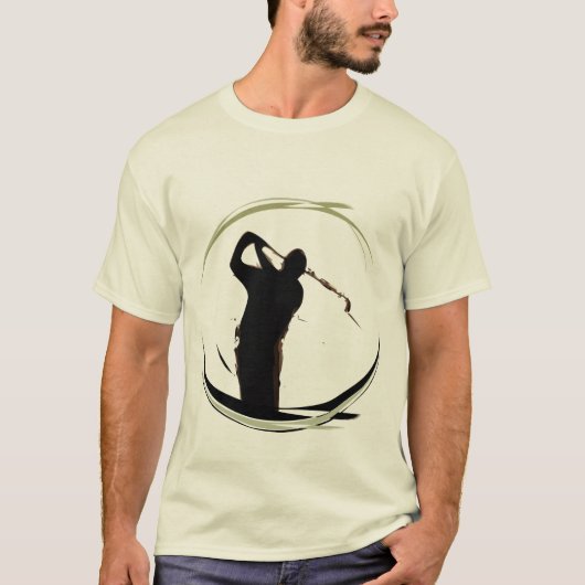 私はゴルフが大好き Tシャツ (正面)