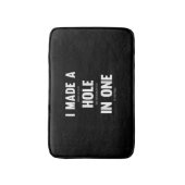 私はゴルフのパパとスポーツで一つに穴を開けた バスマット (正面縦)