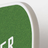 私はゴルフをし遊たいおもしろいよ ピックルボールラケット (左詳細)