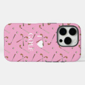 私はゴルフピンクが大好きだ Case-Mate iPhoneケース (裏面 (横))