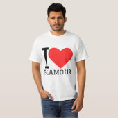 私はゴージャスが好き Tシャツ (正面フル)
