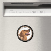 私はゴールデンレトリバーマグネットが大好き マグネット (インサイチュ (食洗機))