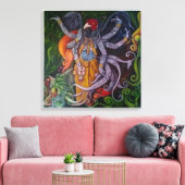 私はサイアムの森だ！ キャンバスプリント (インサイチュ (リビング))