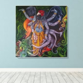 私はサイアムの森だ！ キャンバスプリント (インサイチュ (ウッドフロア))