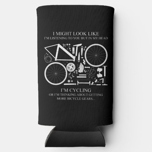 私はサイクリングか私は取得考えるしようとしている スリム缶クーラー (裏面)