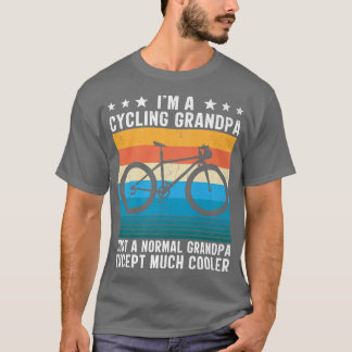 私はサイクリンググランドパおもしろい自転車サイクリング Tシャツ