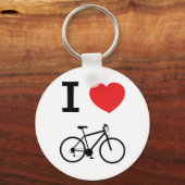 私はサイクリング キーホルダー (正面)