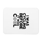 私はサイクリング マグネット (横)