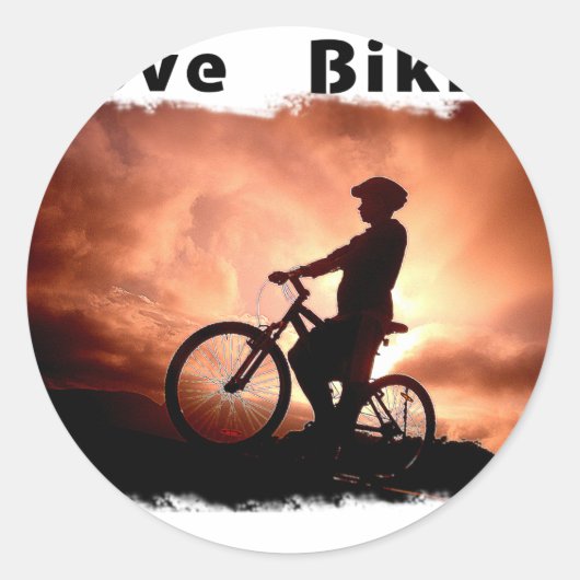 私はサイクリング ラウンドシール (正面)