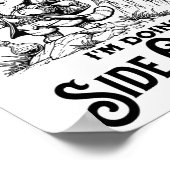 私はサイドクエストをやっているのであって、時間稼ぎをしているのではない Rpg ポスター (角)