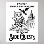 私はサイドクエストをやっているのであって、時間稼ぎをしているのではない Rpg ポスター (正面)