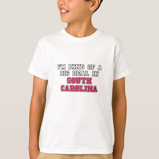 私はサウスカロライナのちょっと大事です Tシャツ (正面)