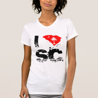 私はサウスカロライナのTシャツを愛します Tシャツ