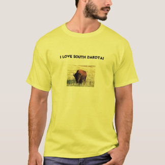 私はサウスダコタを愛します! Tシャツ