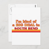 私はサウスベンドで大きな取引の一種である ポストカード (正面/裏面)