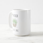 私はサカの植物愛好家の多肉質マグカップ コーヒーマグカップ (正面左)