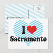 私はサクラメントが大好き ポストカード (正面/裏面)