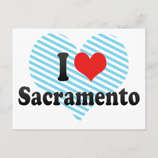 私はサクラメントが大好き ポストカード (正面)
