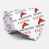 私はサケを愛します ネクタイ (ロール)
