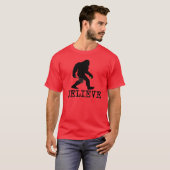 私はサスカッチで信じます Tシャツ (正面フル)